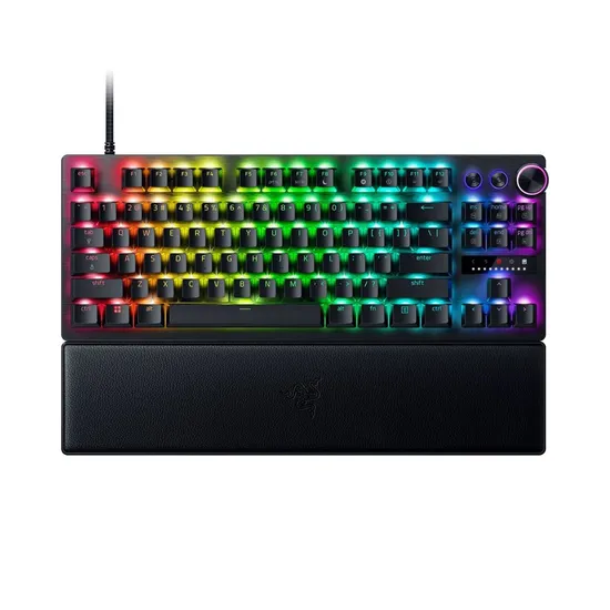 Teclado Razer RZ03-04980200-R3U1 Huntsman V3 Pro TKL Preto