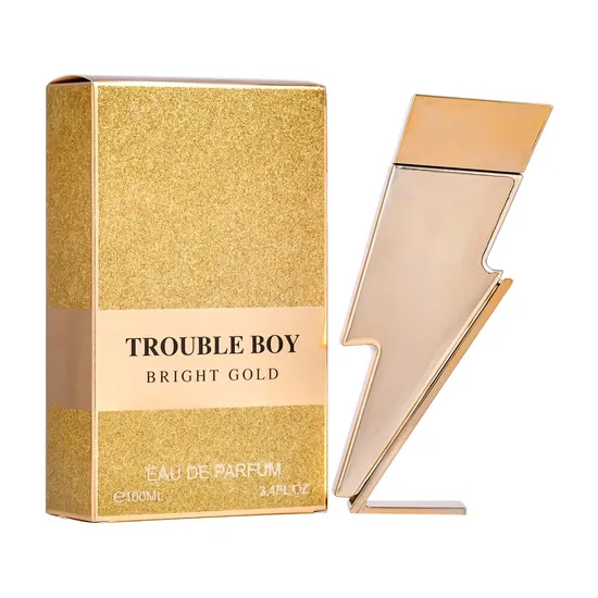 Perfume Lovali Trouble Boy Bright Gold - Eau de Parfum - Masculino - 100ML