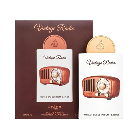 Perfume Unissex Lattafa Pride Vintage Radio Edp 100ML