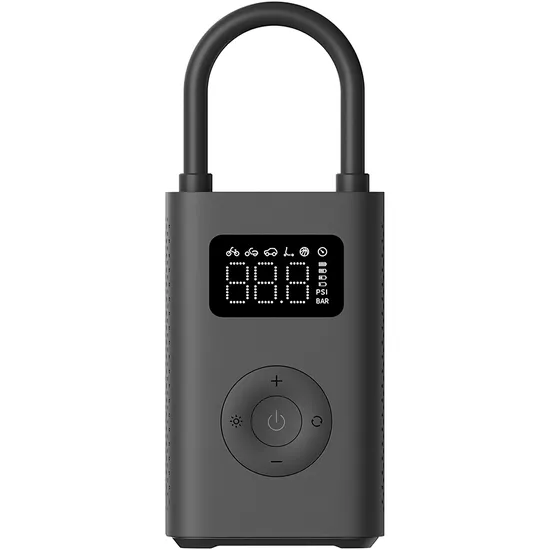 Compressor de Ar Portátil Elétrico Xiaomi Mi 2 MJCQB06QW - Preto