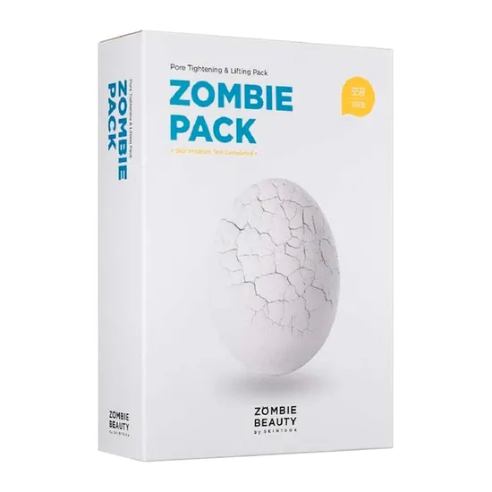 Máscara Facial Skin 1004 Zombie Beauty Pacote Zombie 8 Unidades