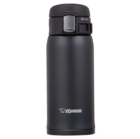 Garrafa Térmica Zojirushi Inox 360ml Preto