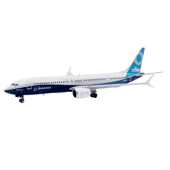 Avião JC Wings 1:400 Boeing House Color B737-9 Max LH4291