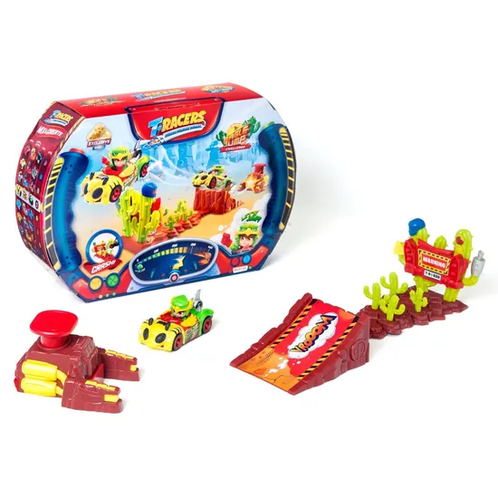 Playset T-Racers com Salto da Águia 1x4