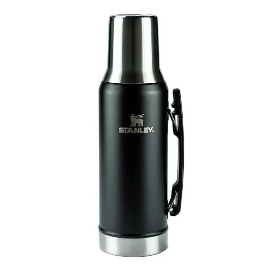 Garrafa Térmica Stanley Mate System Classic - 1,2L - Preto