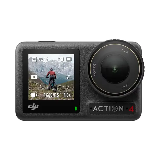 Câmera de Ação Dji Osmo Action 4 Combo Padrão - Preto