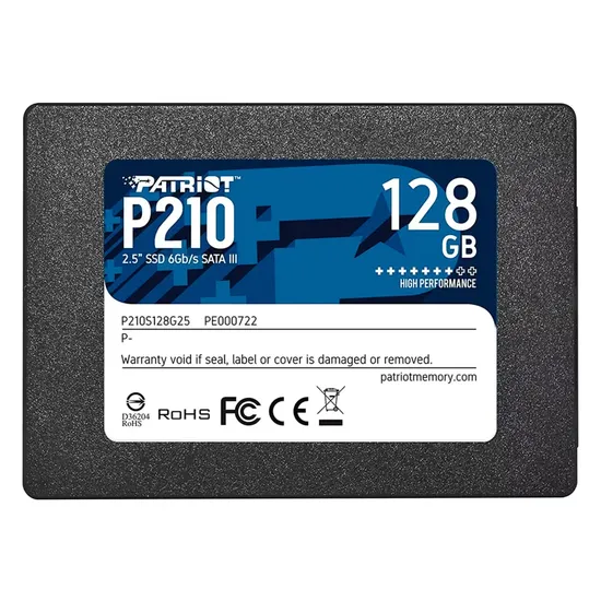 SSD Patriot P210 128GB 2,5" SATA 3 - P210S128G25