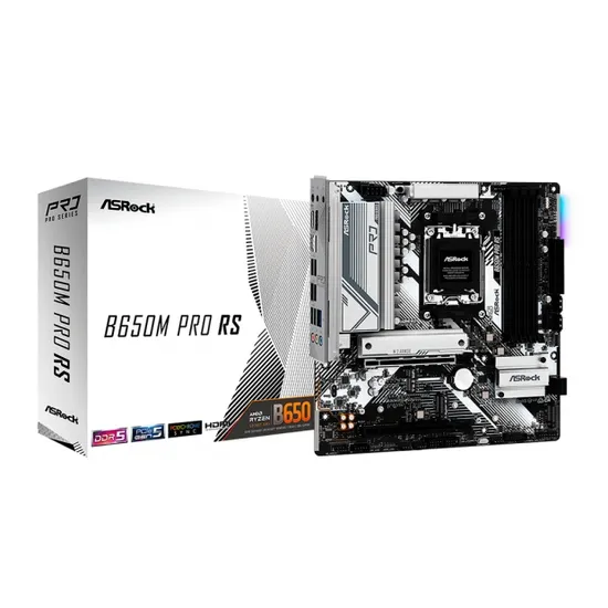 Placa-mãe AM5 Asrock B650M Pro RS DDR5 HDMI/DP/USB3.2