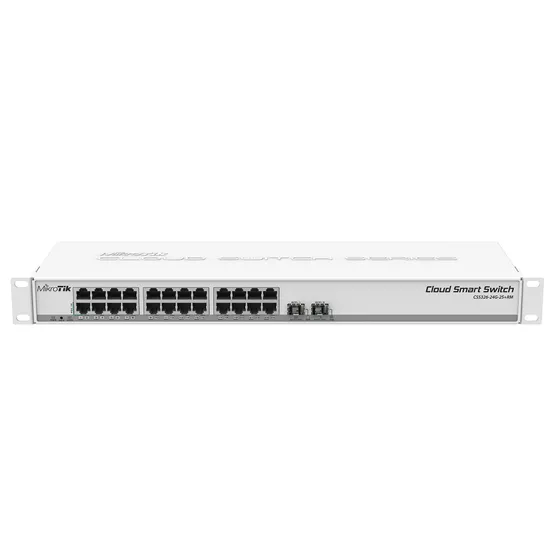 Roteador Mikrotik Cloud Smart Switch CSS326-24G-2S+RM BR