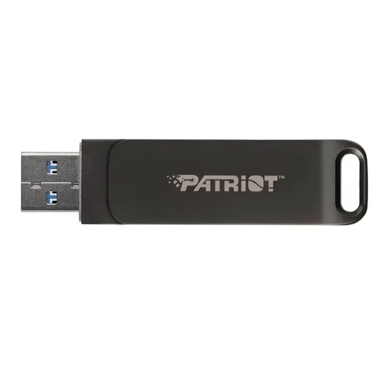 Pendrive Patriot Rage R500 512GB USB-C/USB 3.2 - Preto PE512GR500DSAD