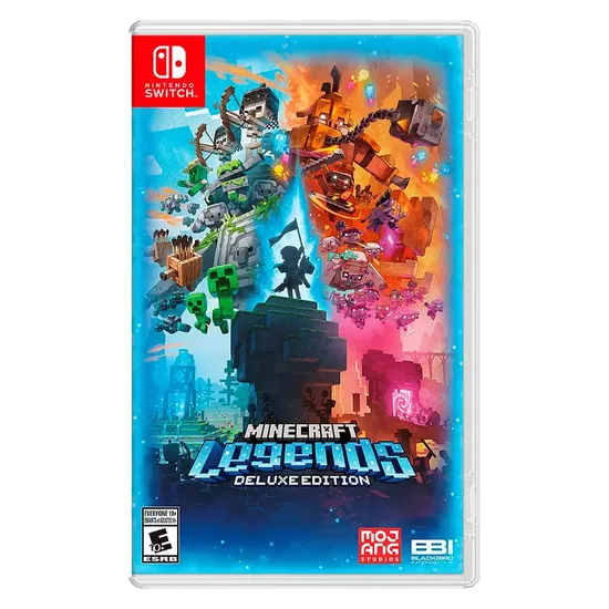 Jogo Minecraft Legends Edição Deluxe para Nintendo Switch