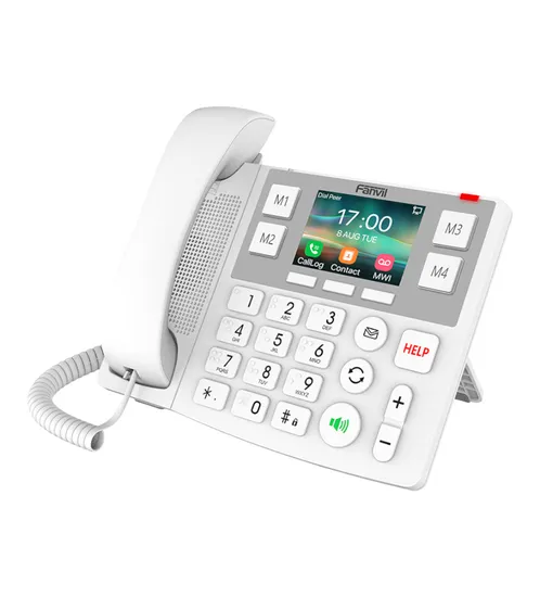 Telefone Fanvil X305 IP WiFi AC 2 Linhas SIP PoE Botão Grand