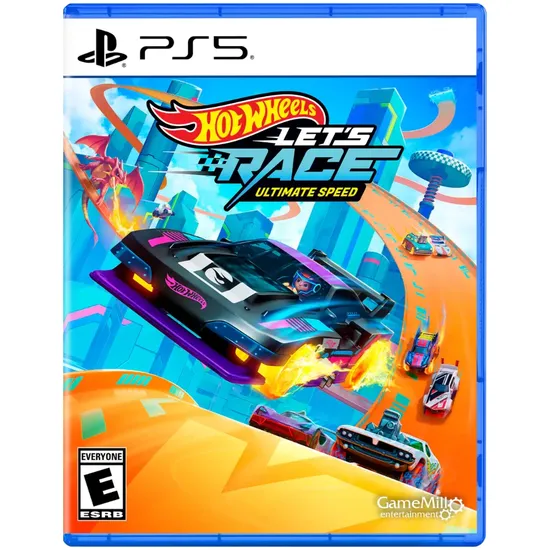 Jogo Corrida Suprema Hot Wheels Let's Race - PS5