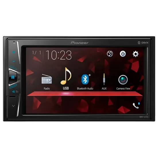 Aparelho de DVD Pioneer DMH-G225BT - USB/SD/Aux - Bluetooth - 6,2