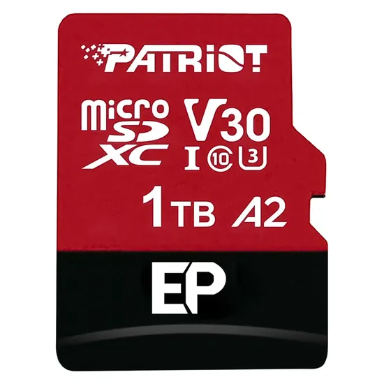 Cartão de Memória Micro SDXC Patriot Ep Series 1TB 90MBS - PEF1TBEP32MCX