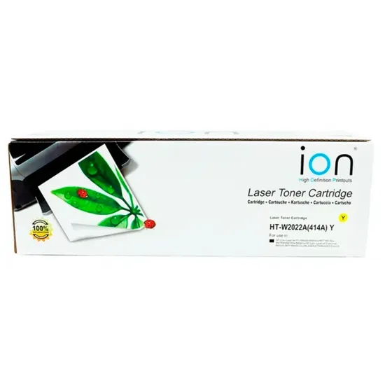 Cartucho de Toner Ion W2022A 414A Amarelo