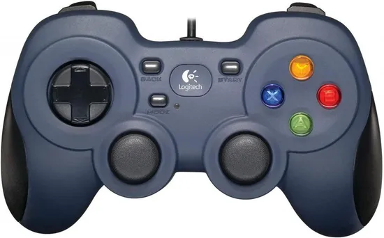 Controle Logitech F310 940-000110 com Conexão USB para PC