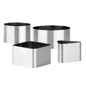 Moldes de Emplatar Tescoma "Grandchef" 4 Peças