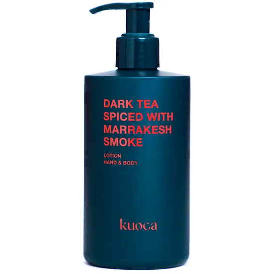 Loção para as mãos e corpo Kuoca Dark Tea Spice With Marrakesh