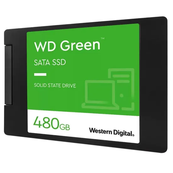 SSD HD SATA3 480GB 2,5" WD Green WDS480G3G0A
