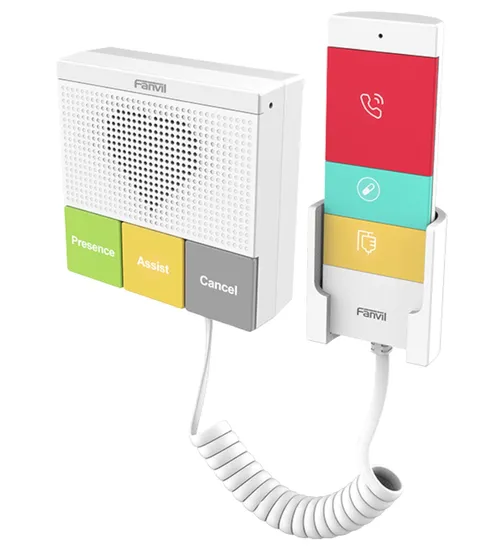 Interfone IP Fanvil Y501W-Y 2 Sip (Intercomunicador de Saúde)