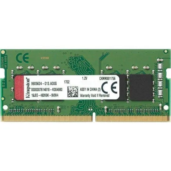 Memória para Notebook Kingston, DDR4 16GB (1X16GB), 3200MHZ, So-DIMM, KVR32S22S8/16, Verde