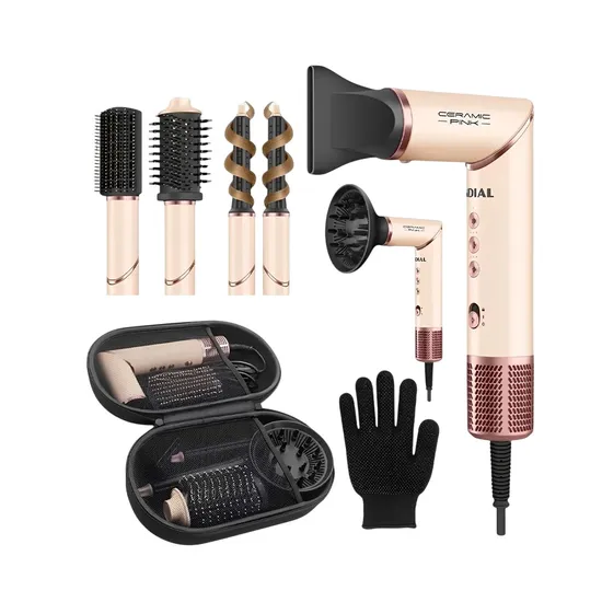 Secador de Cabelo Mondial SM-01-BLDC-CP 5-em-1 220V