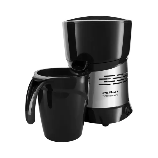 Espremedor Elétrico Britania Turbo Pro - 260W - 1.3L - Bivolt - 50/60Hz - Preto
