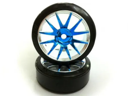 Roda Cromada HT 1/16 Drift 2PC 09003PB