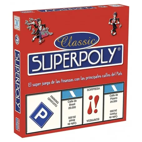 Jogo de Investimento Falomir Superpoly Clássico