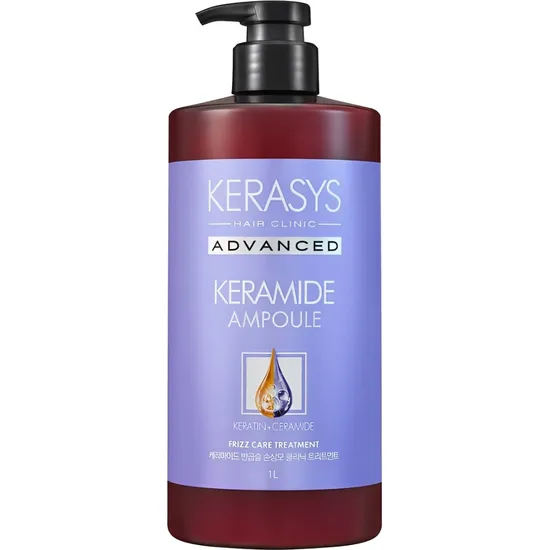 Tratamento Capilar Kerasys Keramide Ampoule Cuidado Antifrizz - 1L