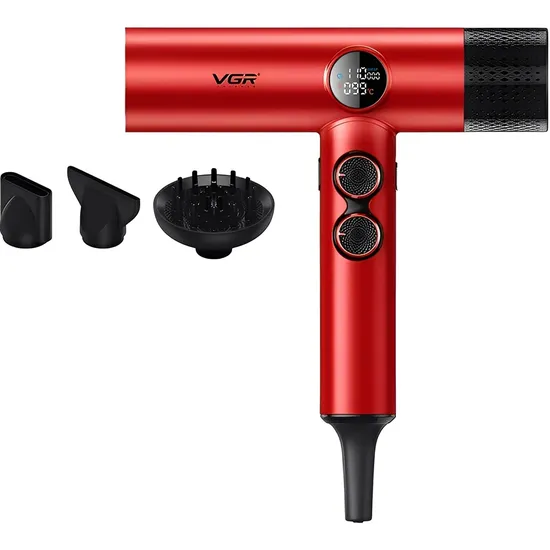 Secador de Cabelo VGR V-401 Profissional 1200 W 110V - Vermelho