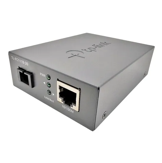 Conversor de Mídia TP-Link TL-FC111B-20 WDM 10/100Mbps Monomodo 20km