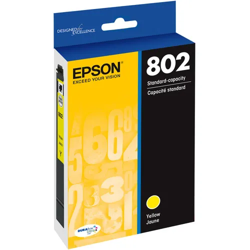 Cartucho Impressora Epson T802 Amarelo (T802420-s) 4720-4730-4734