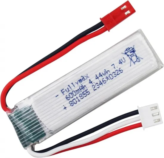 Bateria Wltoys 7,4V 600mAH para A280 Jet