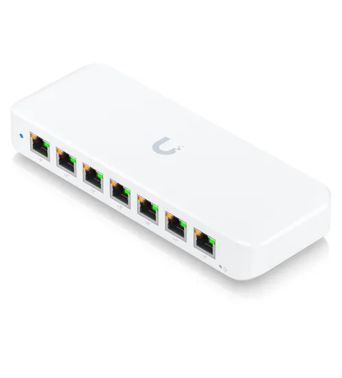 Switch Unifi 8 Portas Gigabit PoE+ 210W Modelo USW-ULTRA-210W-BR