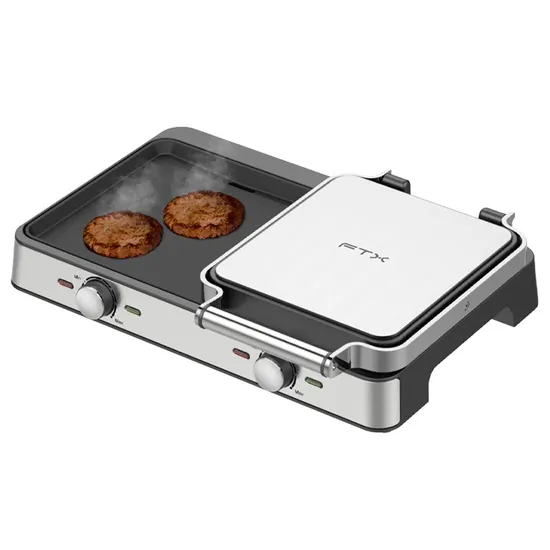 Grill e Chapa FTX EG2-718 - 2 Em 1 - 220V 50/60Hz - 2100W - Inox