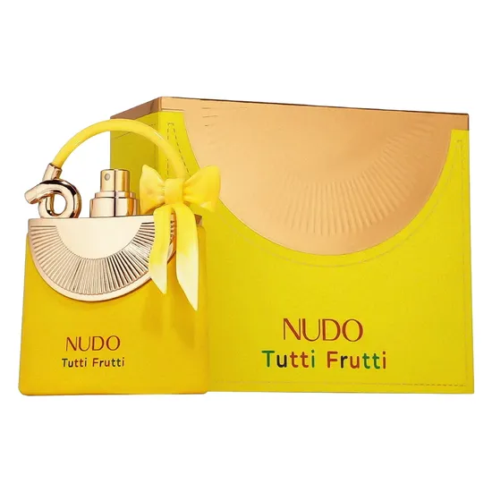 Perfume Fragrance World Nudo Tutti Frutti Água de Perfume Unissex 100ML