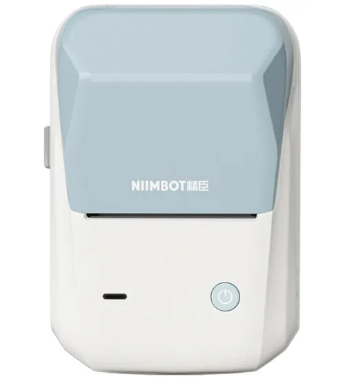 Máquina de Etiqueta Térmica Portátil Niimbot B1 Azul Céu