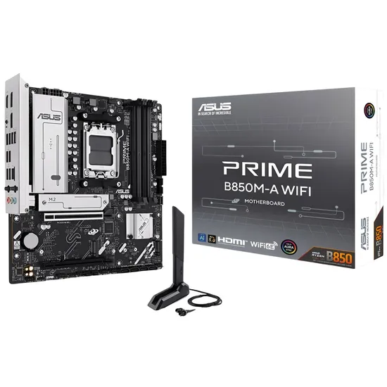 Placa-Mãe Asus Prime B850M-A Wifi AM5 DDR5
