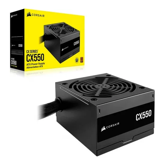 Fonte 550W Corsair CX550 80+Bronz CP-9020277-Na s/G