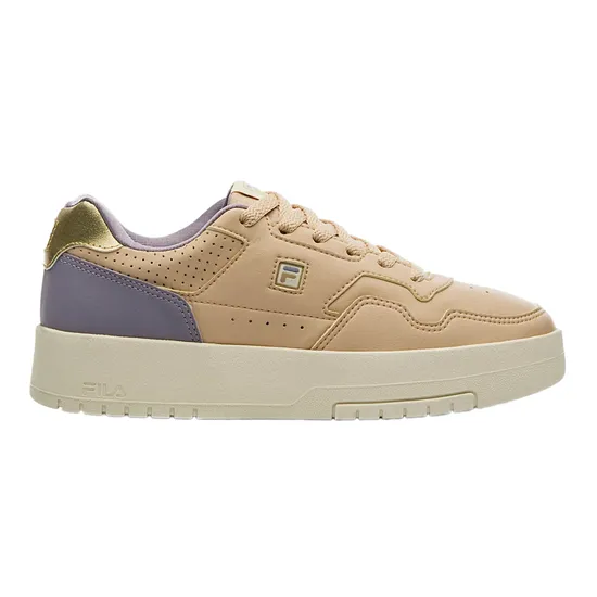 Calçado Fila Ardenza Bege-Lilás-Branco Feminino US 6