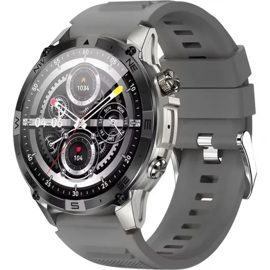 Relógio Smart Watch G-Tide R6 Pro Cinza + 2 Pulseiras