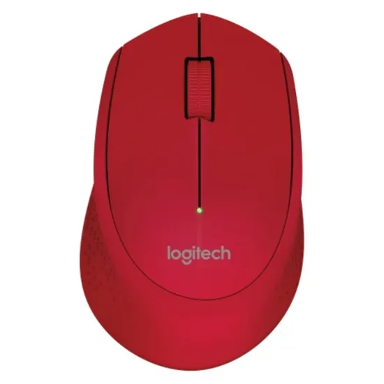 Mouse Logitech M280 Sem Fio Vermelho 910-004286
