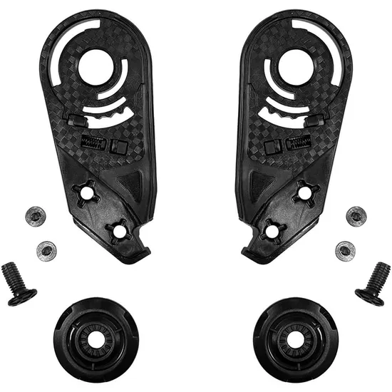 Kit Mecanismo de Viseira MT Helmets MT-V-35 Max Vision - para Capacete MT Atom 2 SV - Preto