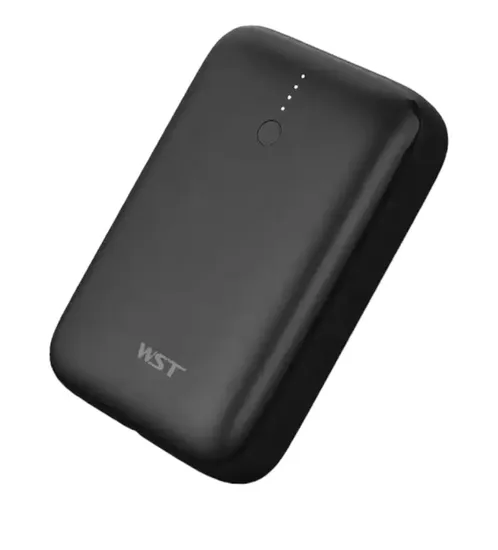 Carregador Portátil Power Bank WST DL104S 10000mAh Preto Simulado