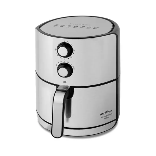 Fritadeira Elétrica Air Fryer Britânia BFR46PI - 1500W - 4,6L - 110V/60Hz - Prata