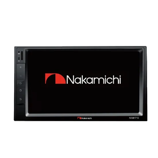 Rádio Carro Nakamichi NAM1710 7"/BLT/Cor