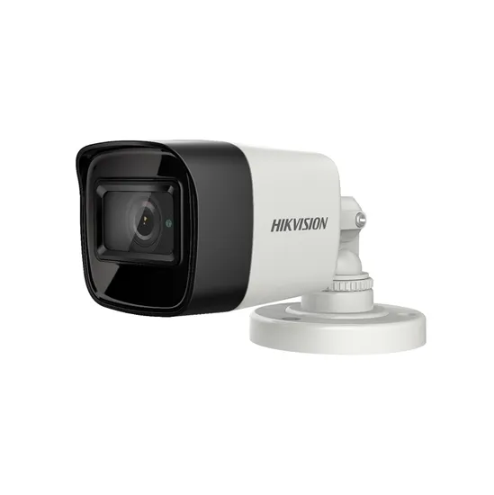 Câmera Hikvision HD 4K Bullet Mini DS-2CE16U1T-Itpf 8MP 2.8M