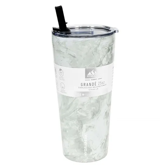 Garrafa Térmica Inox Hydrapeak Frio/Quente Branca 739ML